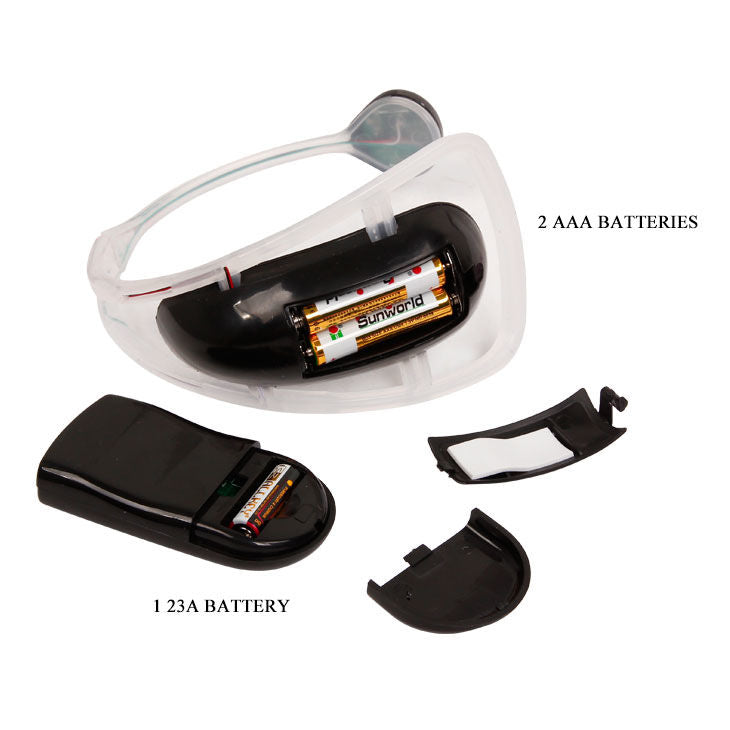 Perizoma con vibratore con telecomando fino 15 metri colore lilla giocattolo coppia discreto pile incluse Baile Stimulating