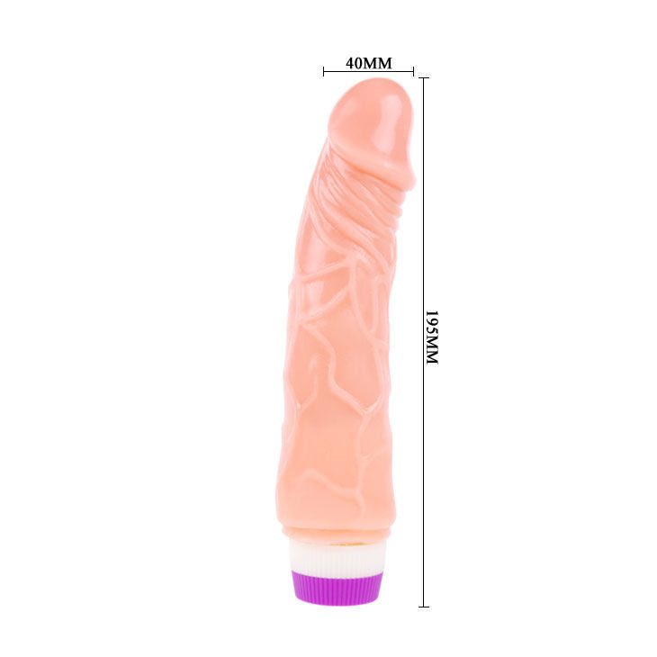 Fallo dildo vibratore realistico morbido in silicone 20 cm regolabile intenso dettaglio pene vibrante alta qualità Baile Vibrators