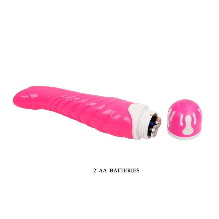 Vibratore realistico ergonomico punto G soft TPR sommerso 10 funzioni 21.8 cm potente silenzioso BAILE VIBRATORS