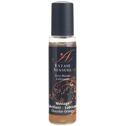 Lubrificante da viaggio al cioccolato e arancia 35 ml ultra morbido setoso compatibile giocattoli sessuali Extase Sensual