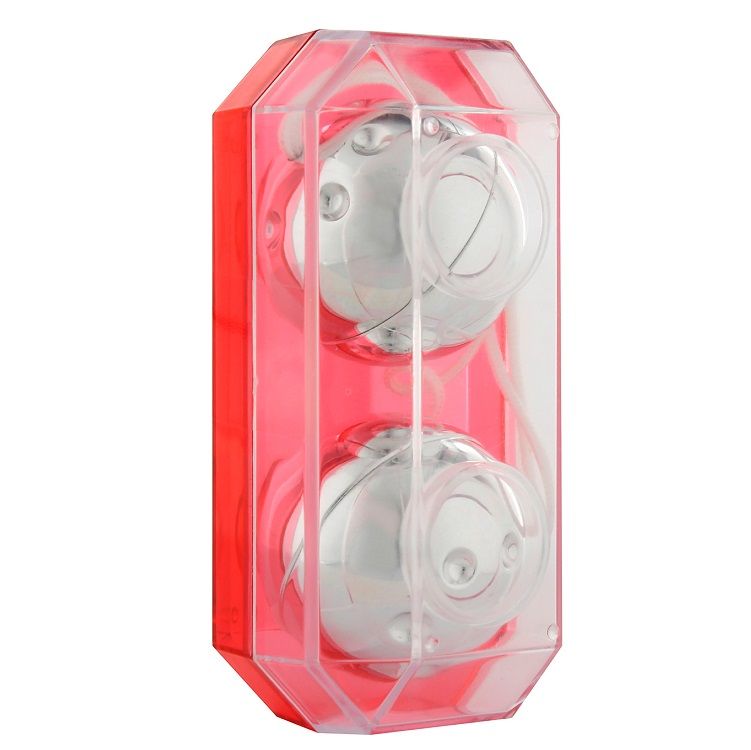 Sfere da Geisha in vinile per stimolazione vaginale anale color argento piacere intenso e comfort Seven Creations