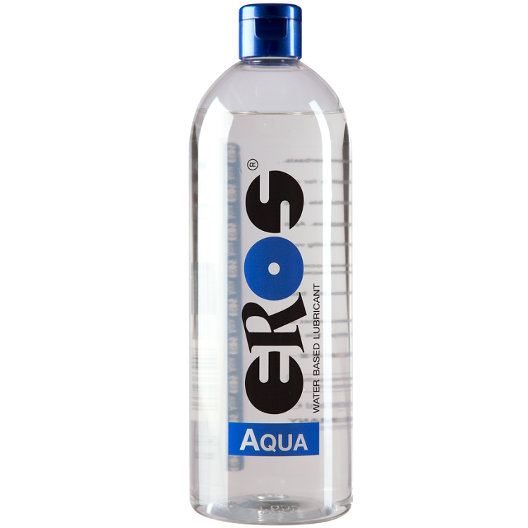 Lubrificante medico a base d'acqua formula densa per giochi amorosi flacone dosatore 500 ml EROS AQUA & SILK