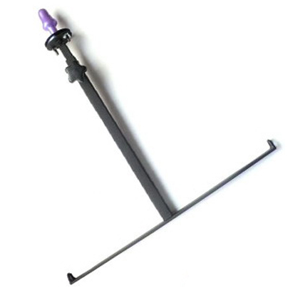 struttura acciaio per costrizione bdsm con blocco caviglie e fissaggio per fallo penetrante regolabile 60 cm metal hard