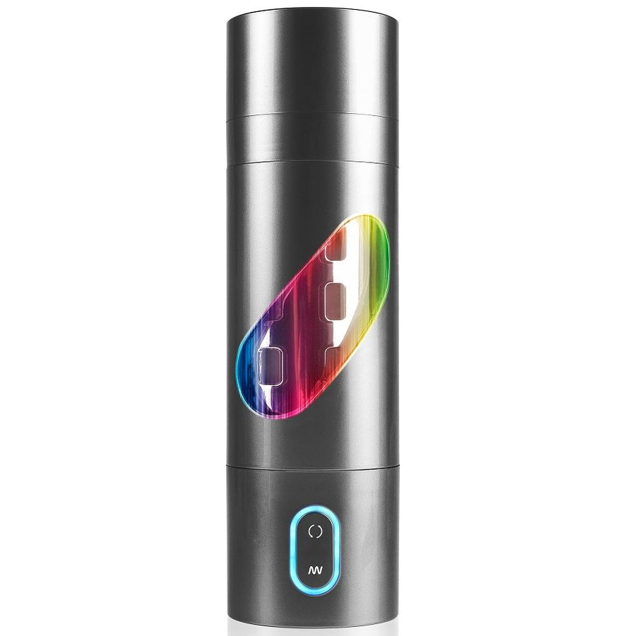 masturbatore maschile vibrante rotobator usb impermeabile con guaina in silicone multivibrazione per orgasmi extreme toyz