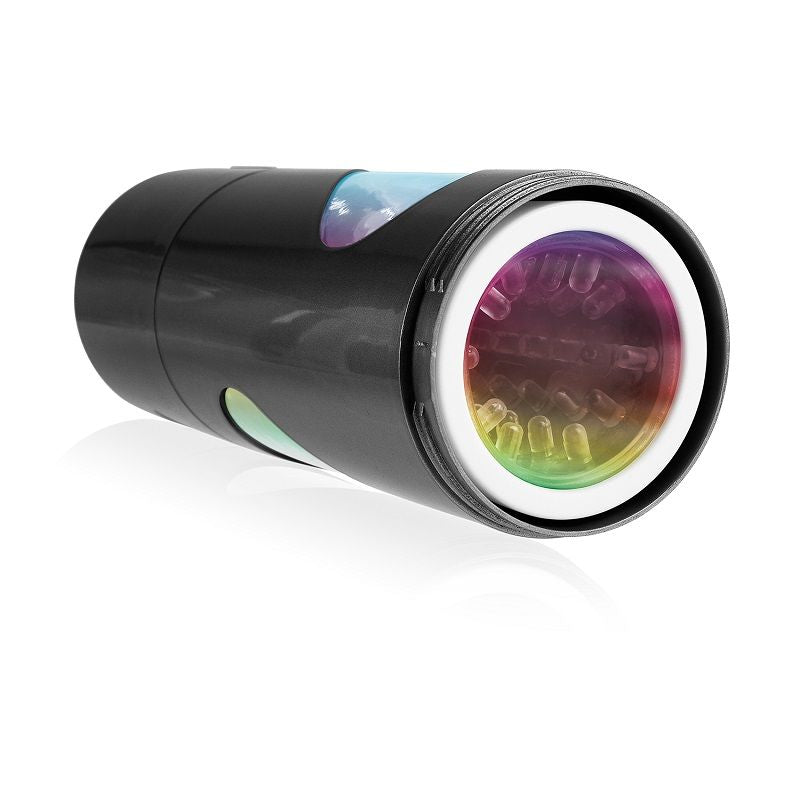 masturbatore maschile vibrante rotobator usb impermeabile con guaina in silicone multivibrazione per orgasmi extreme toyz