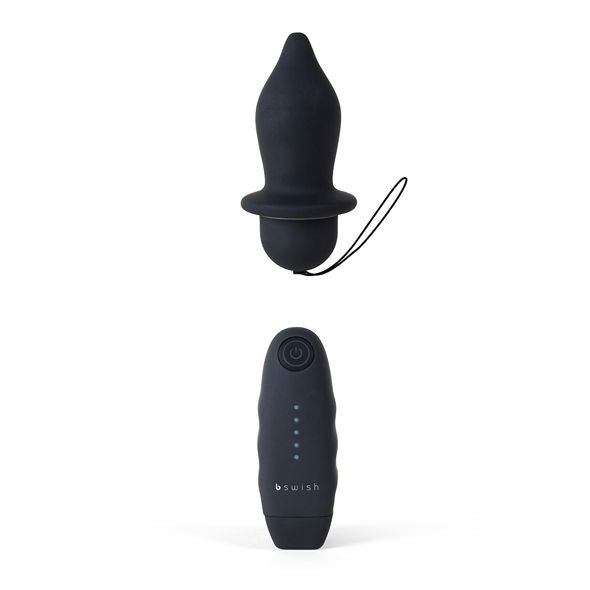 B Swish - Classic Vibrating Plug Brifilled Black