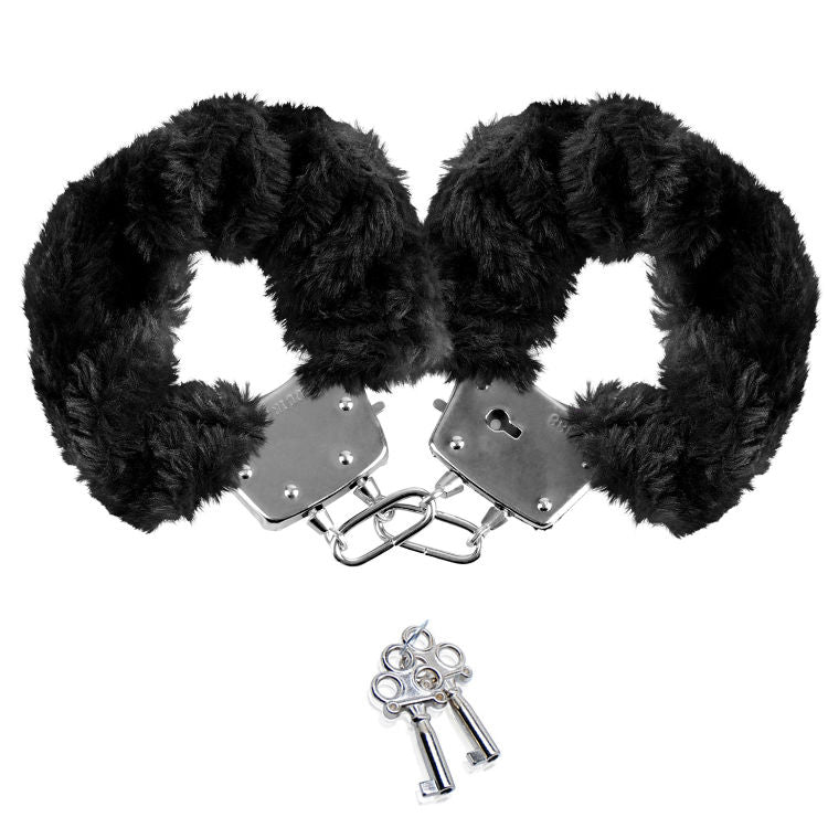 Set Bondange Deluxe Con Manette In Neoprene Maschera E Stimolatore Solletico Intense Fetish