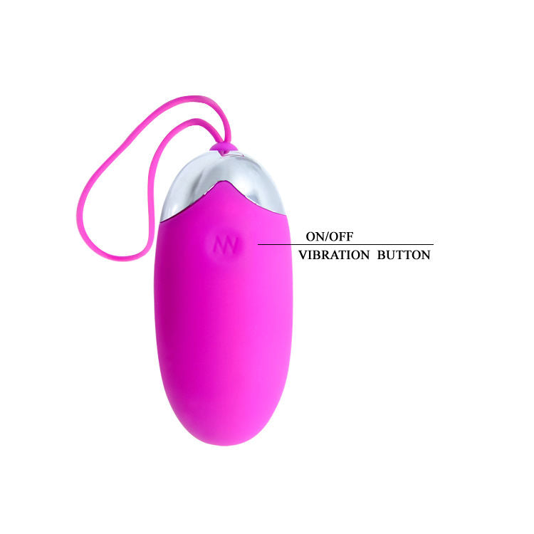 Ovetto vibrante stimolatore con telecomando 12 funzioni di vibrazione in silicone ricaricabile Pretty Love Smart