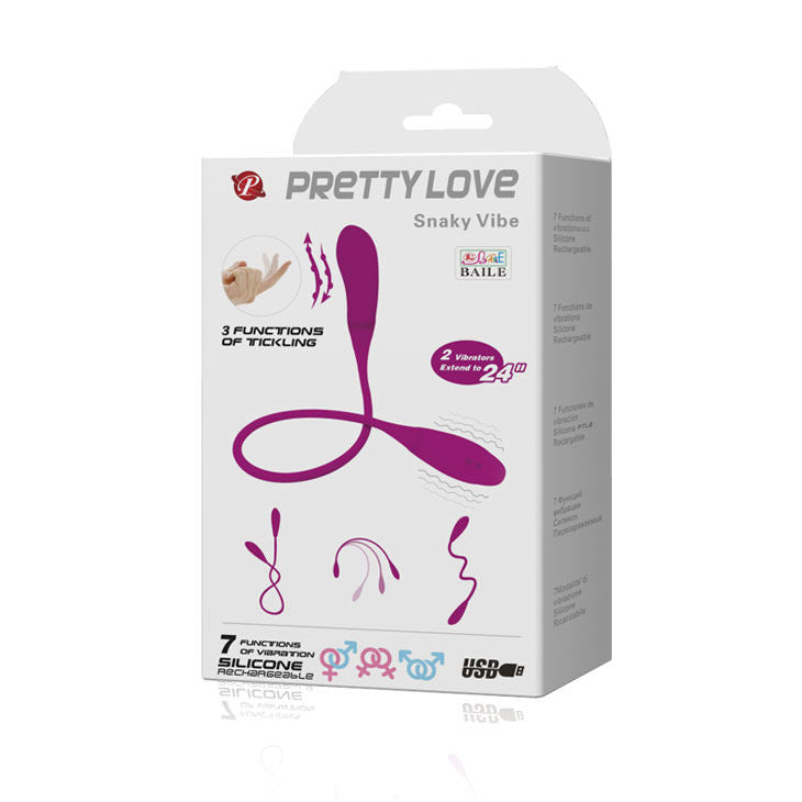 Pretty Love - Smart Vibrator Snaky Vibe 7 V + 3 Sole