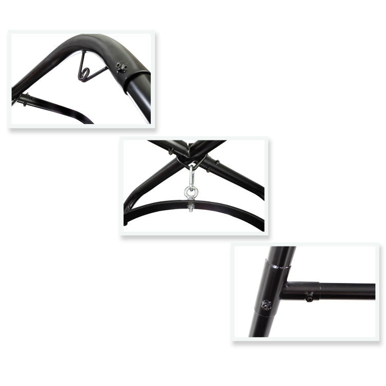 Supporto altalena bondage con robusto telaio in acciaio e facile montaggio per posizioni innovative Fetish Fantasy Series