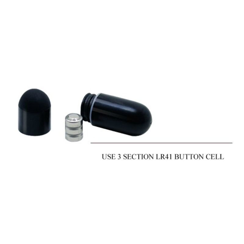 Pretty Love - Black Thimble Vibrating Ring