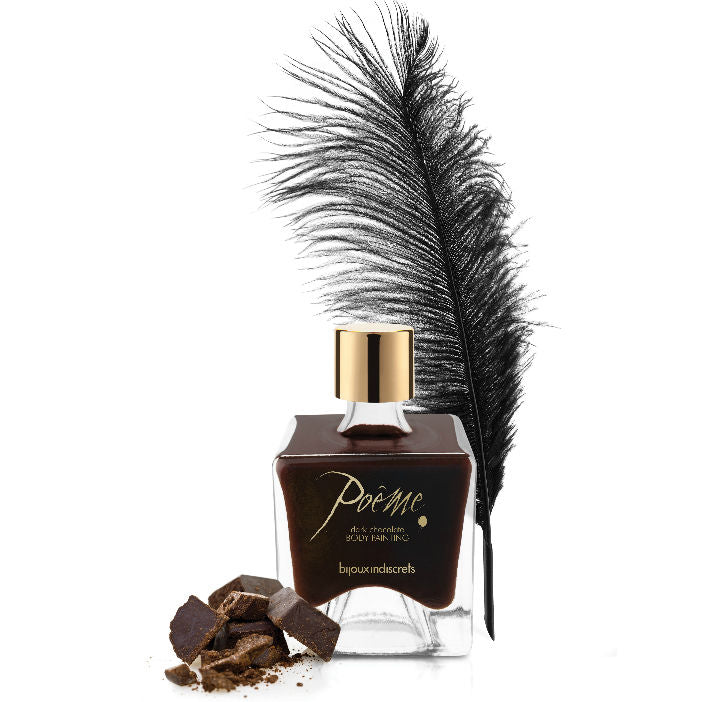 Bijoux - Poème Peinture Alimentaire Chocolat Noir 50 Gr