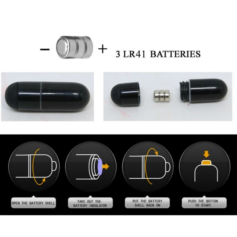 Pretty Love - Dé à coudre vibrant Flirt Black Steward