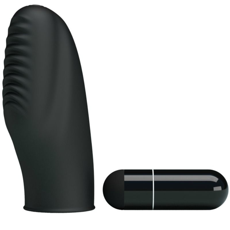 Pretty Love - Flirtazione Ditale Vibrazione Nero Stanford