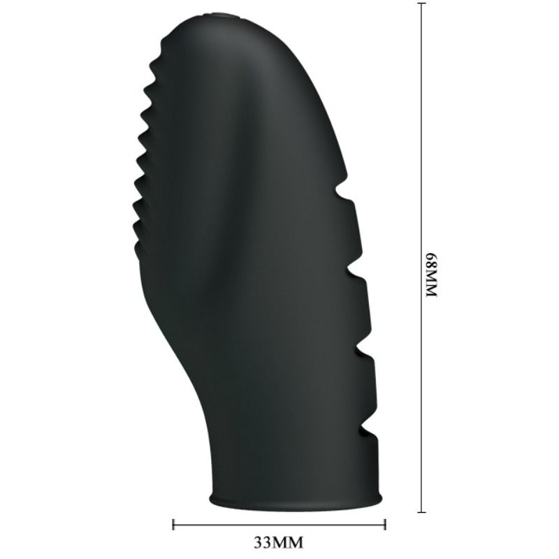 Pretty Love - Flirtazione Ditale Vibrazione Nero Stanford