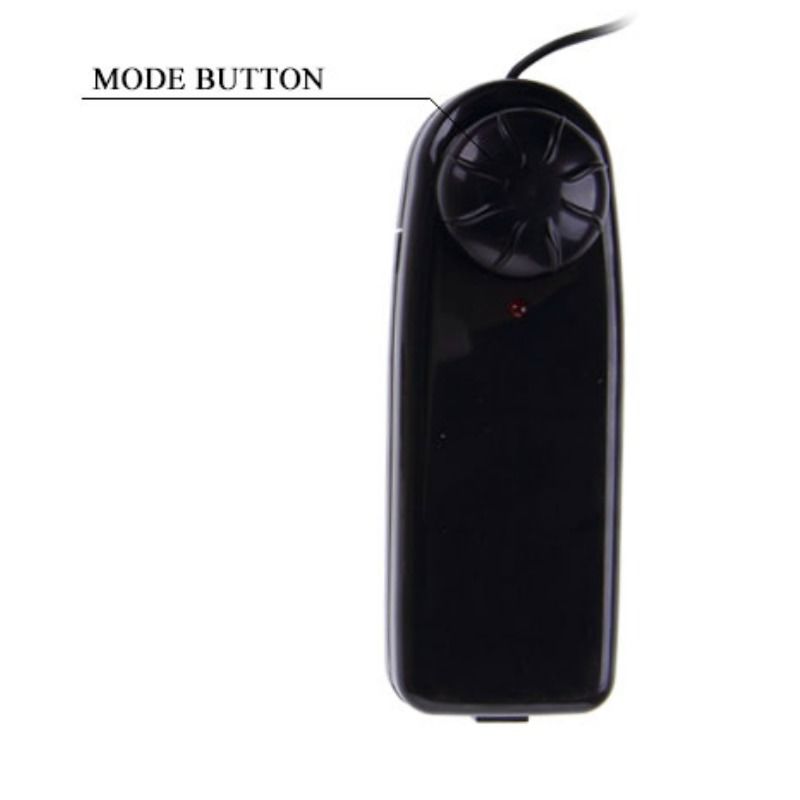 Guaina vibrante per pene con doppia estensione e controllo regolabile batterie incluse marca baile for him