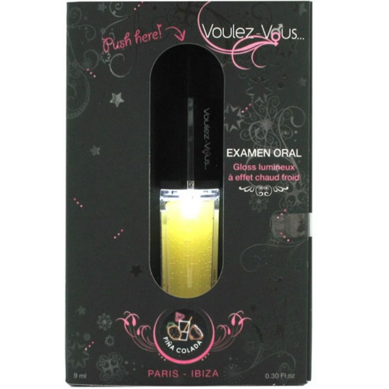 Voulez-Vous - Lucido Chiaro Con Effetto Caldo Freddo - Piña Colada 10 Ml