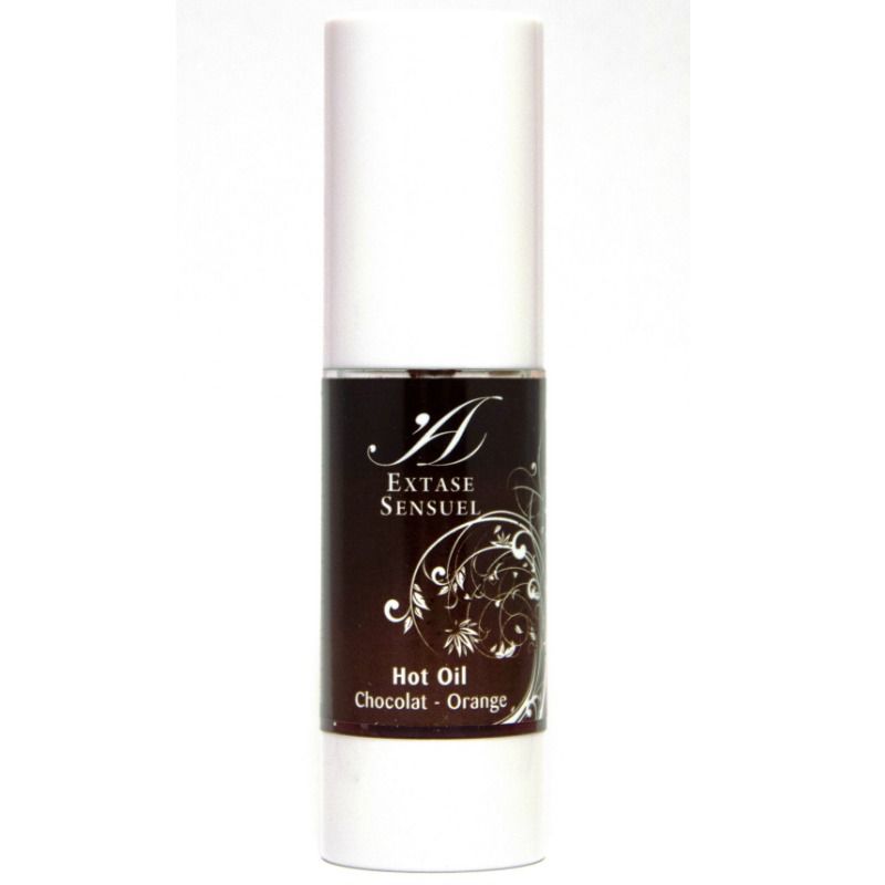 Olio stimolante al cioccolato e arancia effetto calore per massaggi unisex 30 ml Extase Sensual