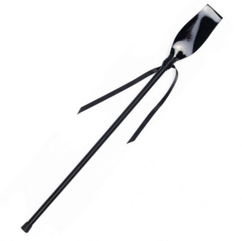 Frustino rigido con linguetta in pvc 38 cm per giochi fetish e bondage durevole resistente all'usura secretplay 100 percent fetish