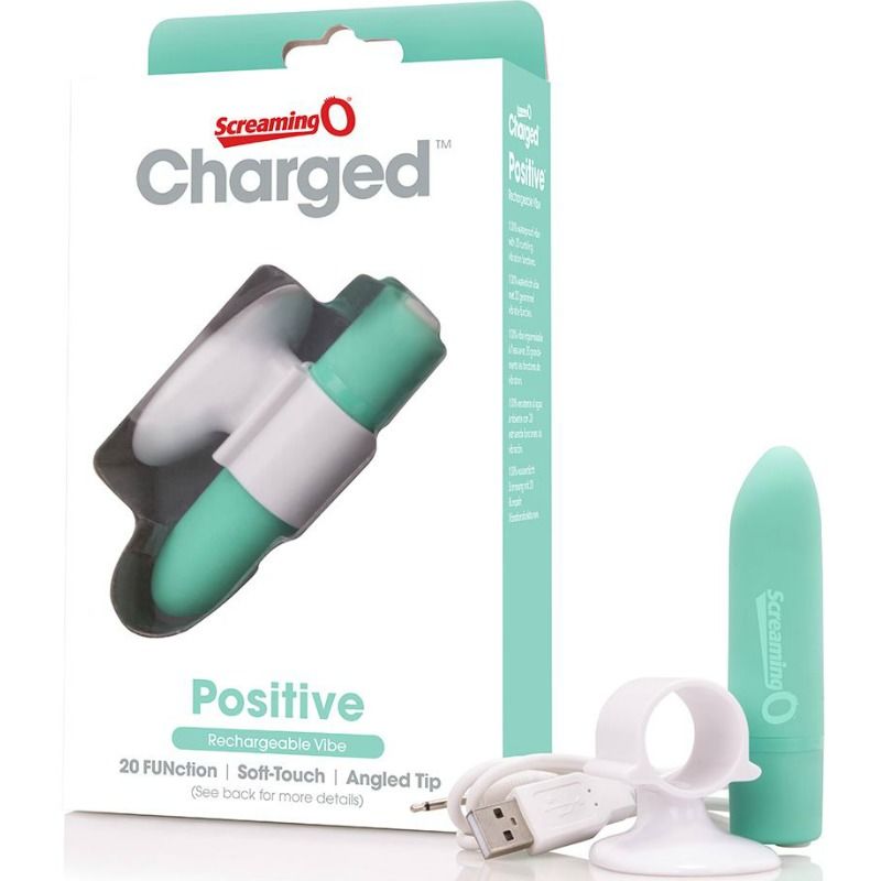 Screaming O - Massaggiatore Ricaricabile Positivo Verde