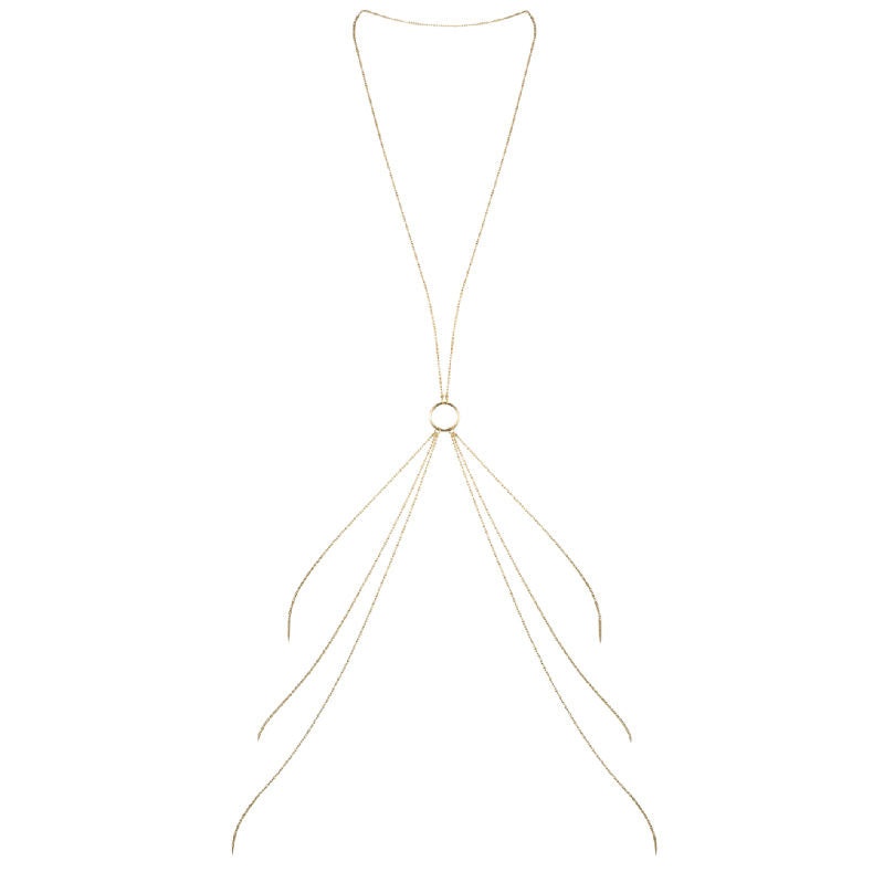 Bijoux - Magnifique Catene In Metallo Per Il Corpo 8 Oro