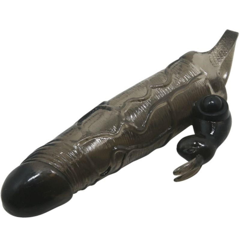 Baile - Copertura Pene Uomo Coraggioso Con Coniglio Nero 16.5 Cm