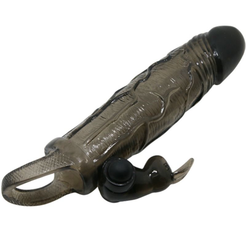 Baile - Copertura Pene Uomo Coraggioso Con Coniglio Nero 16.5 Cm