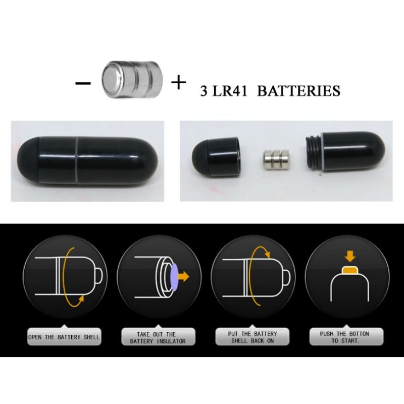 Baile - Copertura Pene Uomo Coraggioso Con Coniglio Nero 16.5 Cm