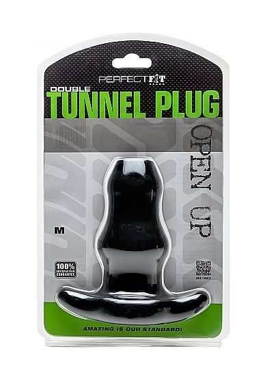 Marque Perfect Fit - Bouchon Double Tunnel Moyen Noir