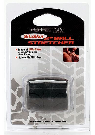 Perfect Fit Brand - Silaskin Ball Stretcher 2 Pollici Nero