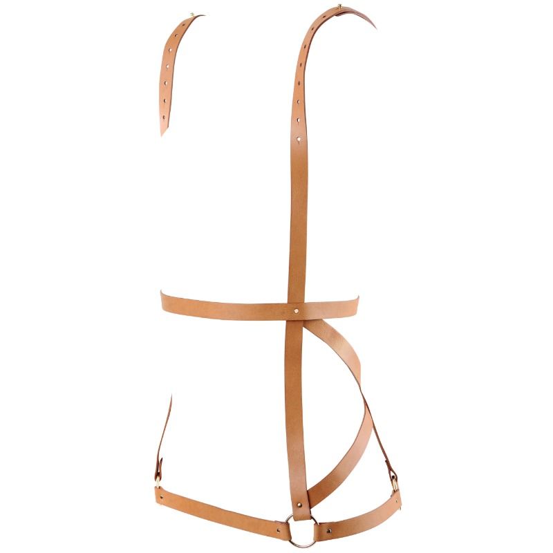 Bijoux - Indiscrets Maze Harness Forma Abito Marrone