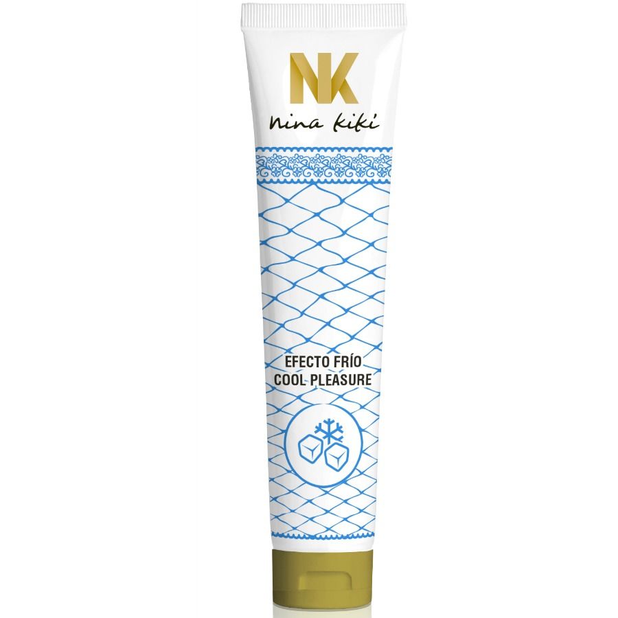 Lubrificante intensificante vegano effetto freddo idratante a base d'acqua senza parabeni zucchero glutine 125ml Nina Kikí