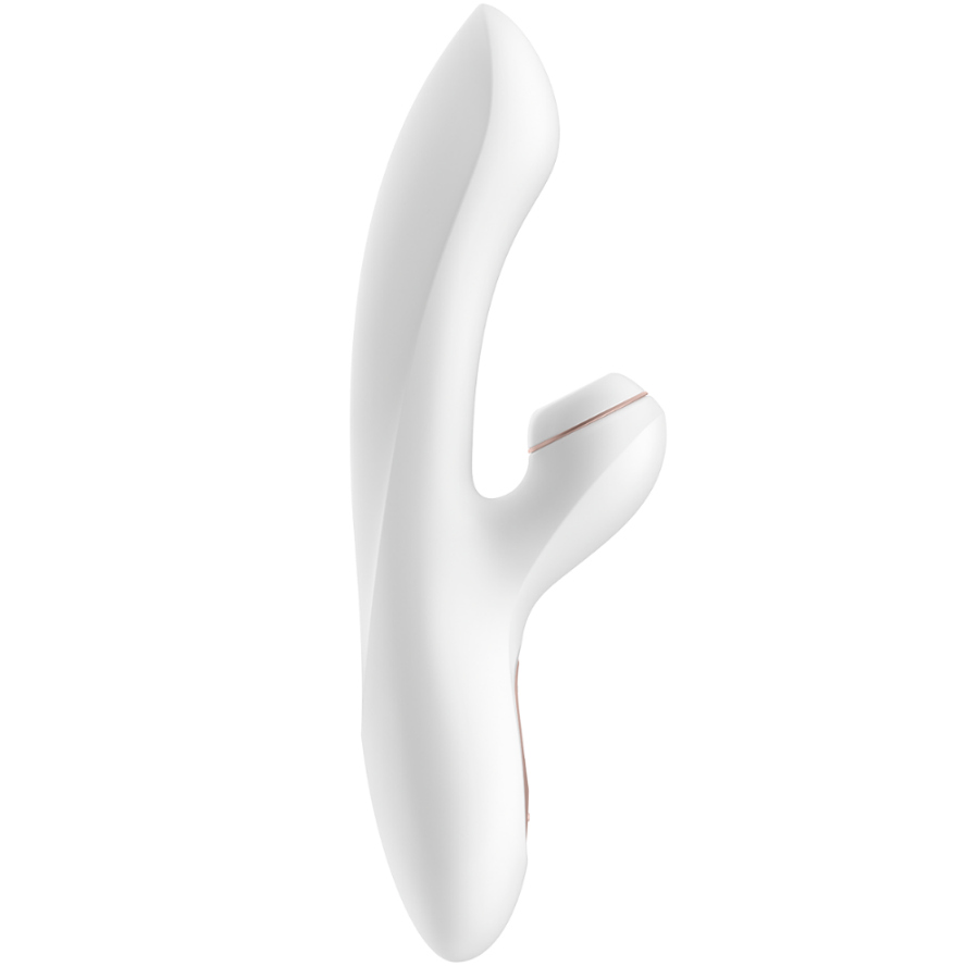 stimolatore punto G e clitoride impermeabile con vibrazioni regolabili e batterie ricaricabili Satisfyer Vibrator