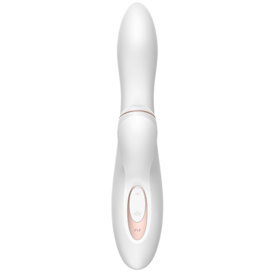 stimolatore punto G e clitoride impermeabile con vibrazioni regolabili e batterie ricaricabili Satisfyer Vibrator