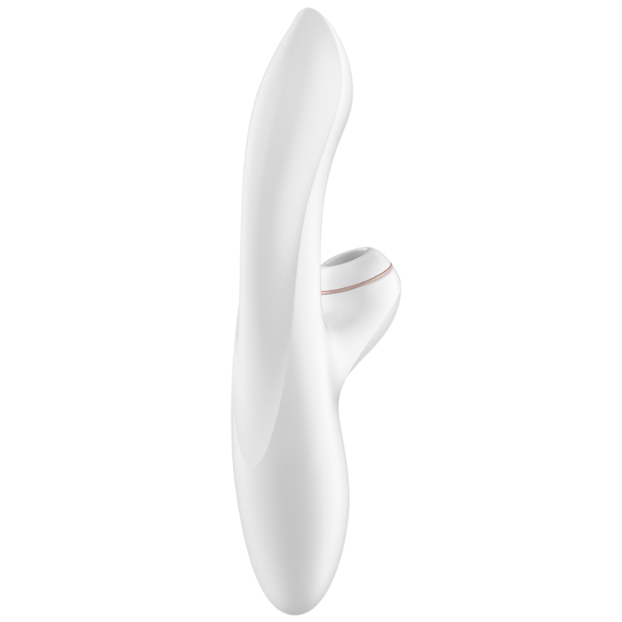 stimolatore punto G e clitoride impermeabile con vibrazioni regolabili e batterie ricaricabili Satisfyer Vibrator