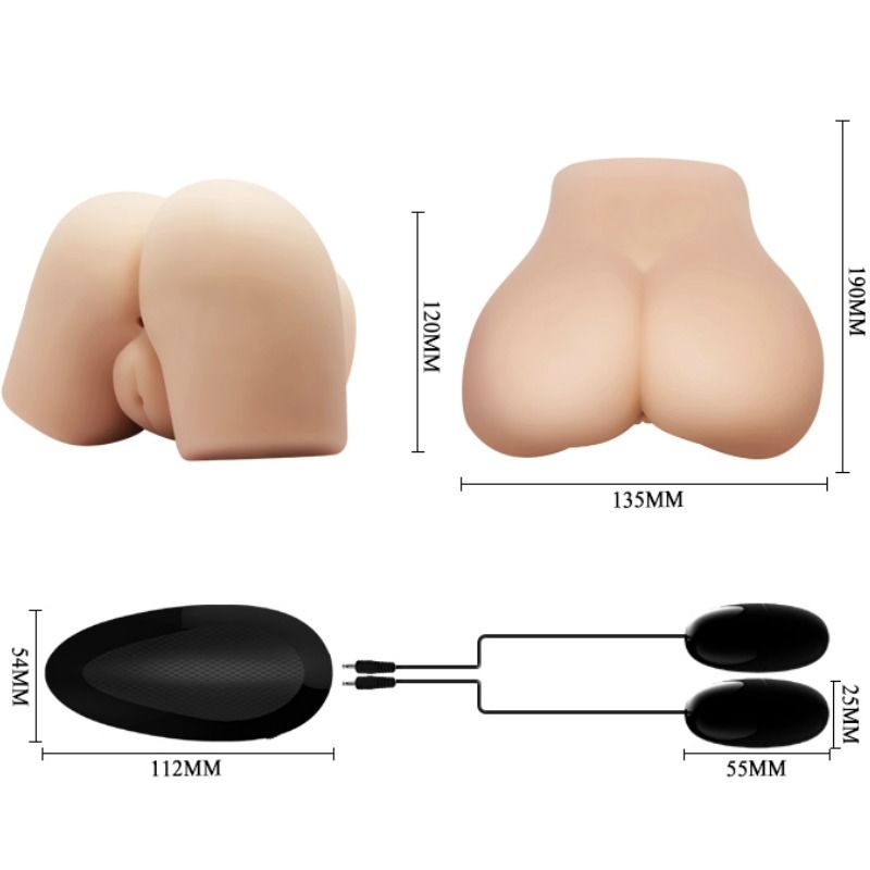 Crazy Bull - Vagina E Ano Realistici Con Vibrazione Posizione 4