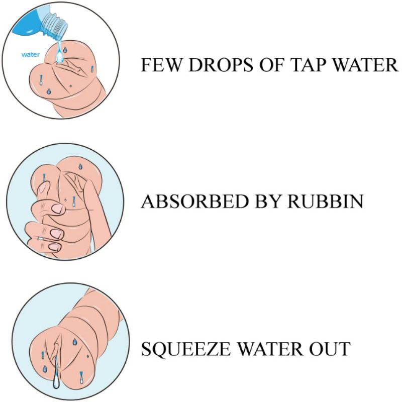 Crazy Bull - Masturbador Pelle Acqua Modello Vagina 4