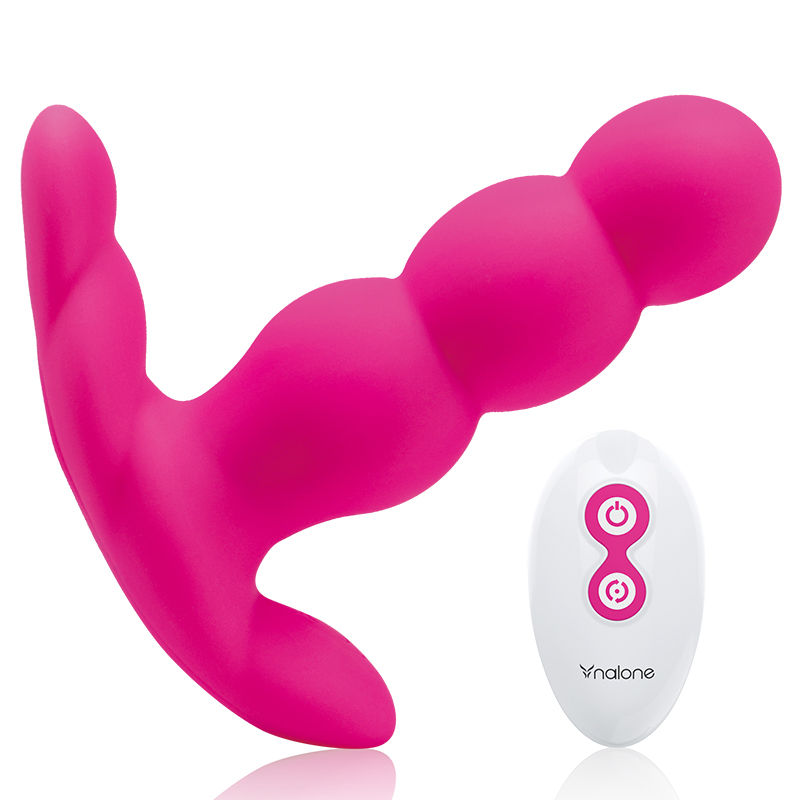 Nalone - Vibratore Anale Pearl Telecomando Nero