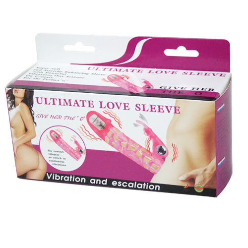 Guaina ingrossamento pene vibrante effetto rabbit per clitoride Baile for Him