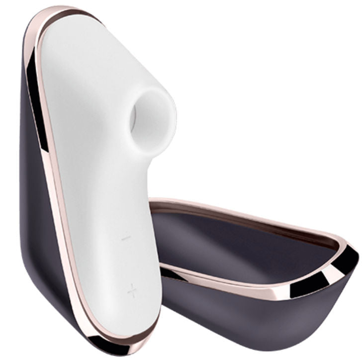 Stimolatore compatto con 11 impostazioni onde di pressione silenziose impermeabile ricaricabile Satisfyer Air Pulse