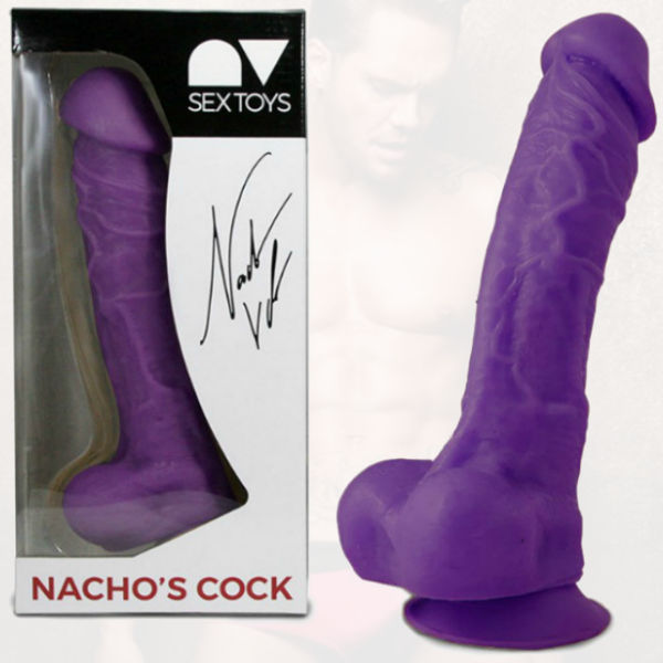 Nacho Vidal - Pene Articolato Nacho Vidal Plica 24Cm Lilla