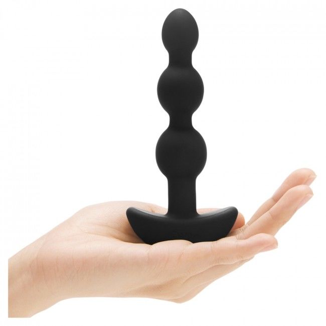 B-Vibe - Perline Anal Remote Control Triplet Nere