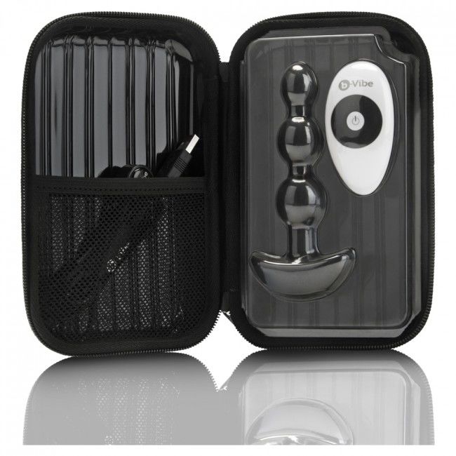 B-Vibe - Perline Anal Remote Control Triplet Nere