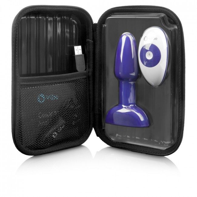 B-Vibe - Rimming Telecomando Plug Anale Petite Lilac