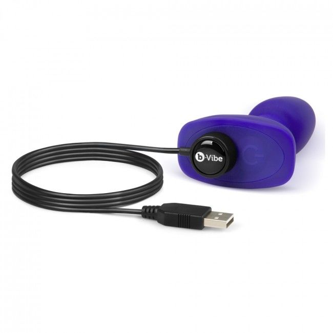 B-Vibe - Rimming Telecomando Plug Anale Petite Lilac