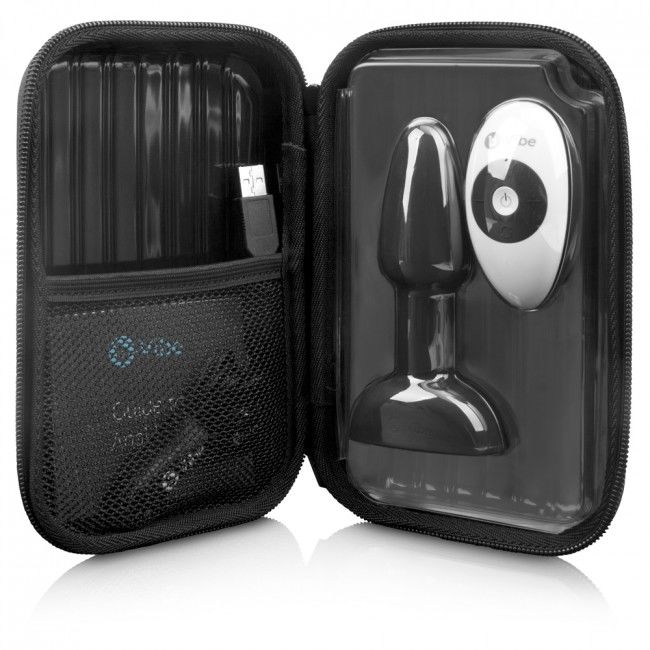 B-Vibe - Rimming Telecomando Plug Anale Petite Nero