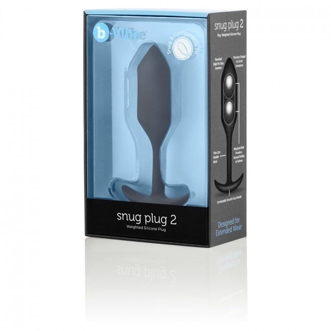 B-Vibe - Plug Anale Snug 2 Nero