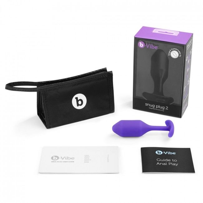 B-Vibe - Plug Anale Accogliente 2 Lilla