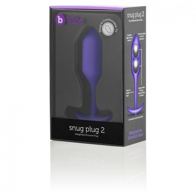 B-Vibe - Plug Anale Accogliente 2 Lilla