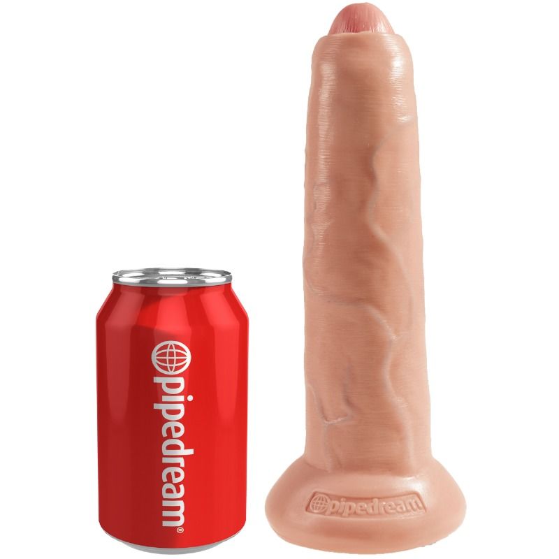 King Cock - Dildo Realistico Carne Non Tagliata 23 Cm